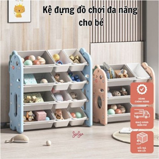 Kệ đựng đồ chơi sách vở quần áo cho bé kệ montessori kệ đa năng trang trí phòng học phòng ngủ