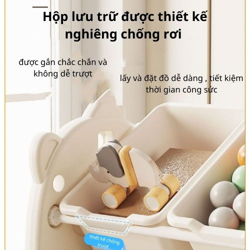 Kệ đựng đồ chơi sách vở quần áo cho bé kệ montessori kệ đa năng trang trí phòng học phòng ngủ