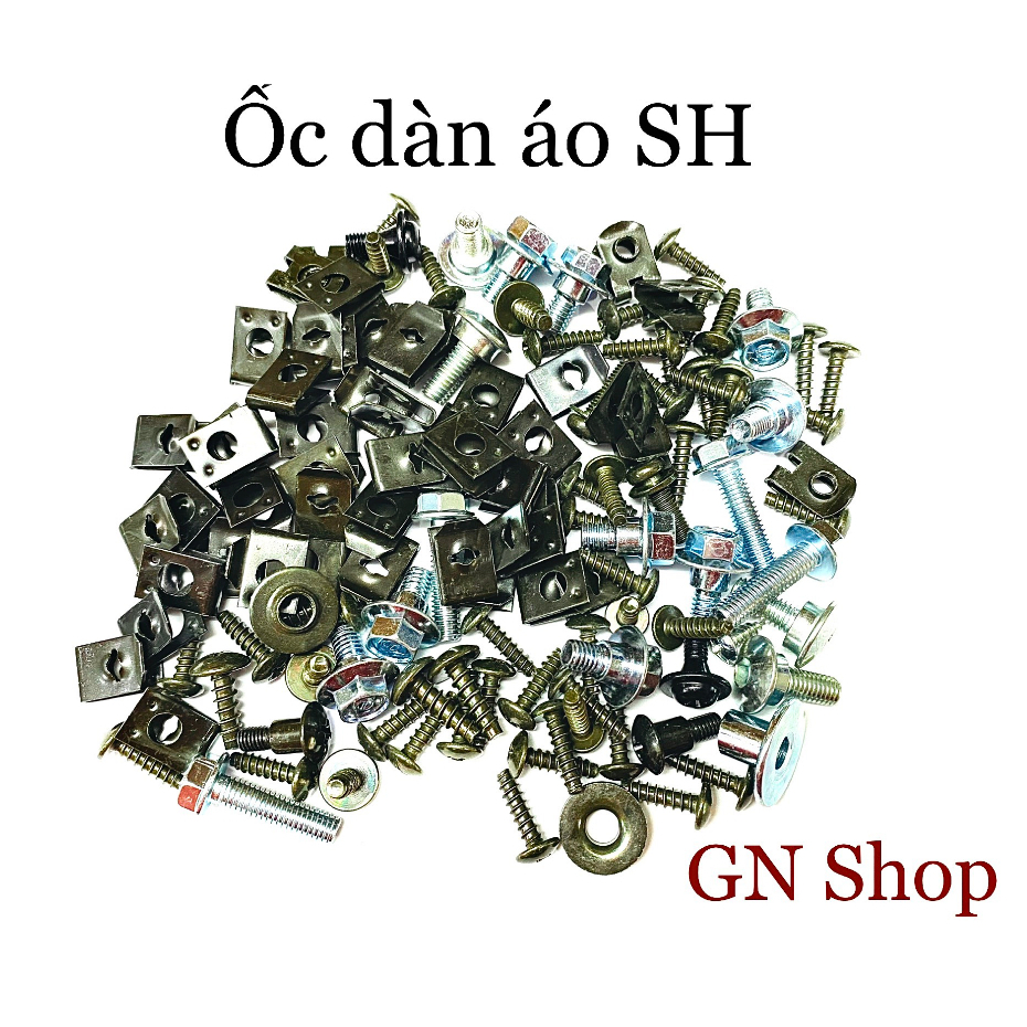 Bộ ốc lắp dàn áo xe máy SH 150i- SH 125- SH