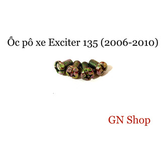 Ốc gắn ốp pô xe exciter 135 4 số - ốc ốp pô exciter 2010