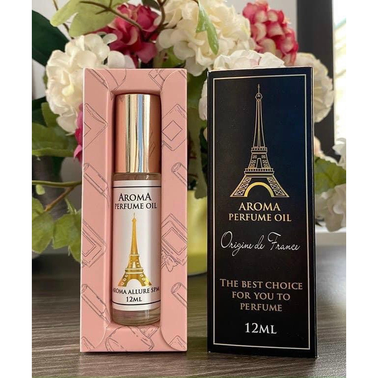 Nước Hoa Pháp Aroma Coco Noir Nữ Tính, Tươi Mát, Gợi Cảm - 12ml