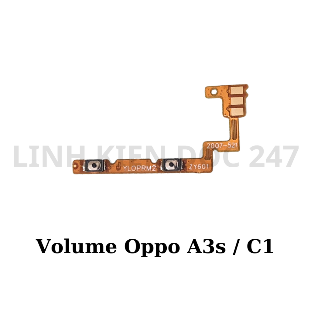 Cáp Nút Âm Lượng Volume Oppo A3s / C1 - Hàng New Zin Chính Hãng