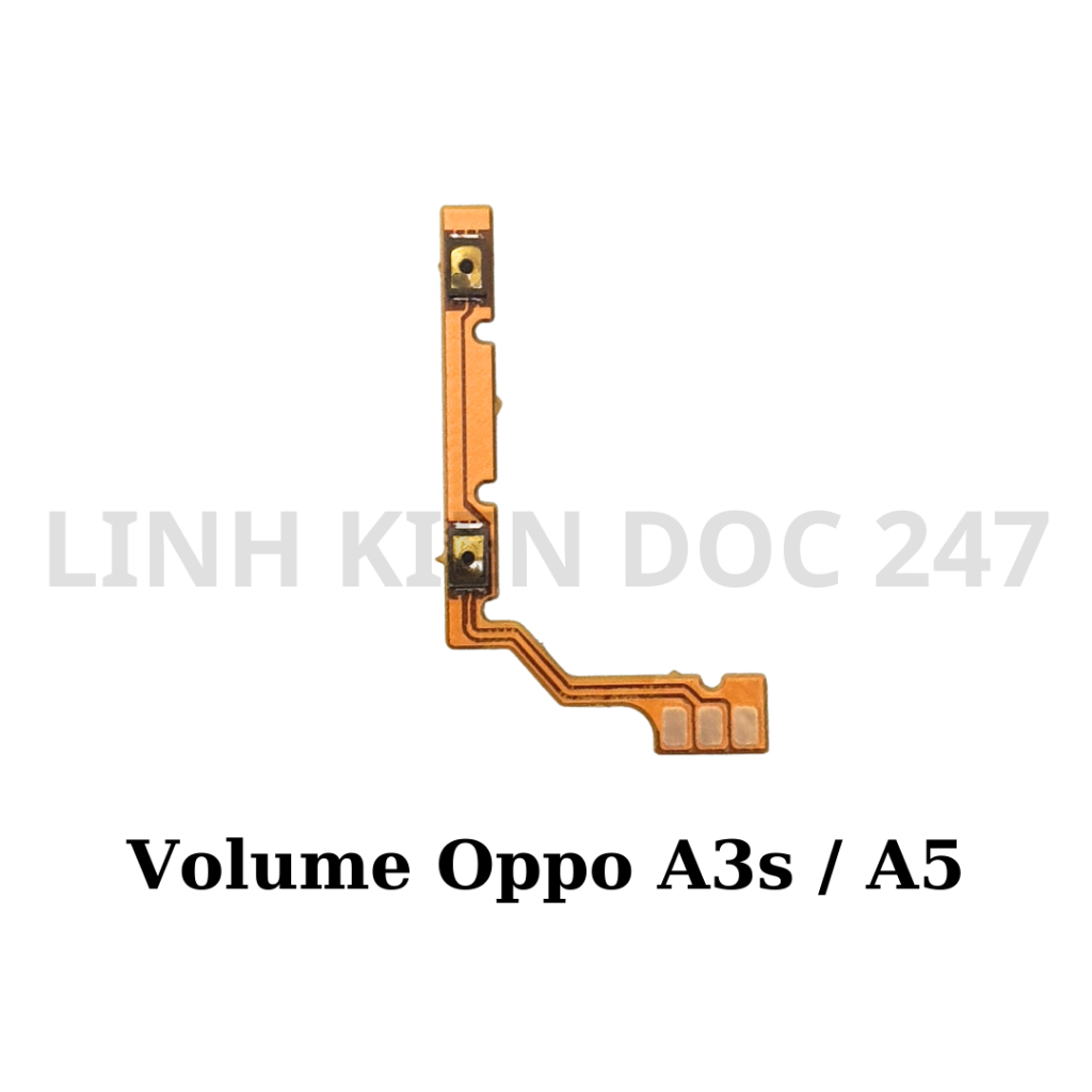 Cáp Nút Âm Lượng Volume Oppo A3s / A5 - Hàng New Zin Chính Hãng