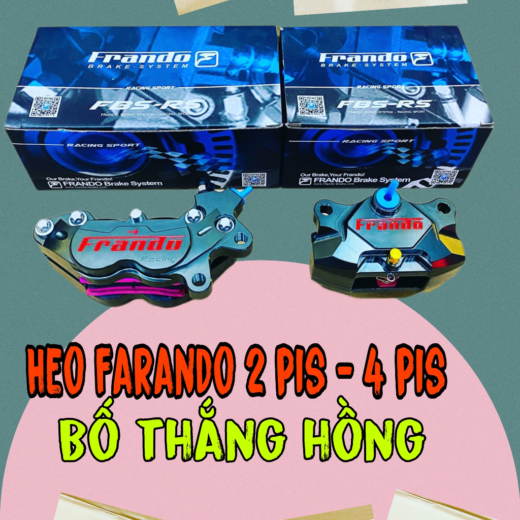 Heo FRANDO 2 PIS - 4 PIS gắn cho tất cả dòng xe