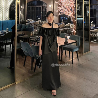 VÁY LỤA SATIN