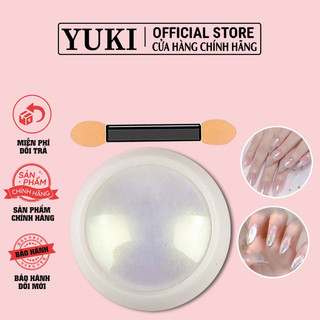 Hũ tráng gương ngọc trai trắng - Bột tráng gương trắng - tráng gương ngọc trai ánh trắng nail