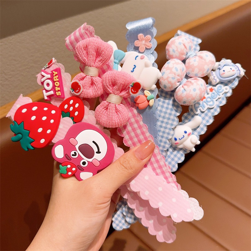 Set 3 chiếc băng đô dính tóc, dán tóc cho bé gái