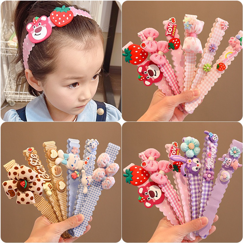 Set 3 chiếc băng đô dính tóc, dán tóc cho bé gái