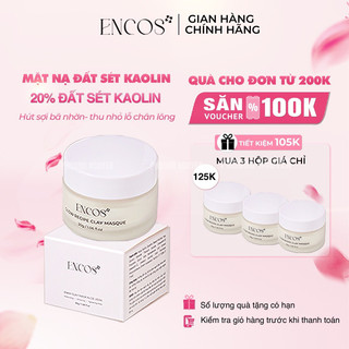 Mặt Nạ Đất Sét KaoLin ENNCOS Ngăn Ngừa Mụn Cho Làn Da Tươi Sáng 30GR