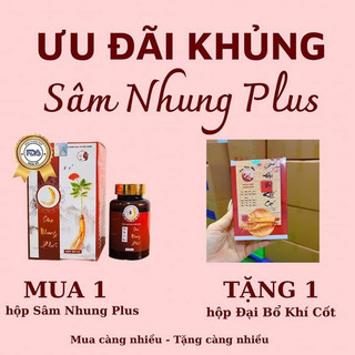 Sâm Nhung Plus chính hãng TM PHARMA