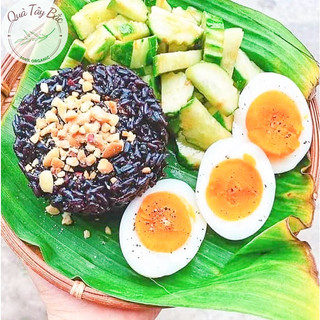Gạo Lứt Đen Điện Biên (Dẻo cơm 1 Ký Hút Chân Không )