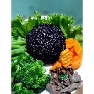 Gạo Lứt Đen Điện Biên (Dẻo cơm 1 Ký Hút Chân Không )