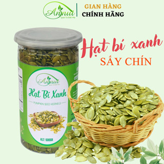Hạt bí xanh Ấn Độ sạch không chất bảo quản sấy chín nguyên vị. Nông sản Annut