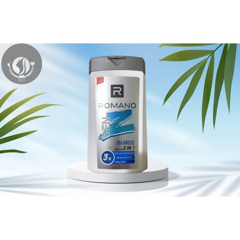 Tắm gội 2 trong 1 Gen Z hương Sea Breeze/ Forest Cedar 150g/ chai