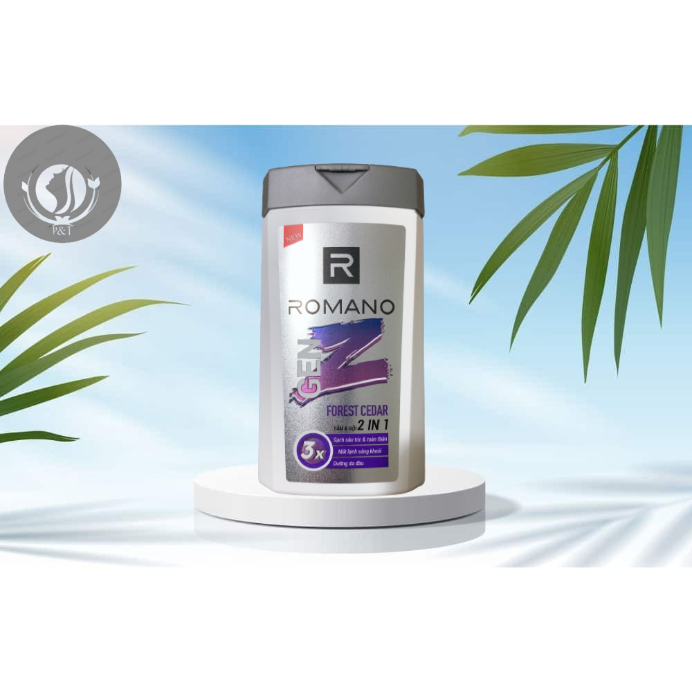 Tắm gội 2 trong 1 Gen Z hương Sea Breeze/ Forest Cedar 150g/ chai