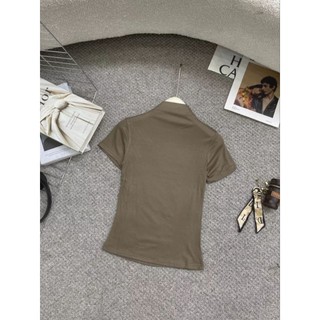 Áo thun zip cổ leo 3P basic nhiều màu