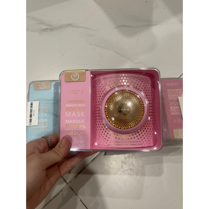 MÁY ĐẮP MẶT NẠ FOREO UFO 2 BẢN NÂNG CẤP TẶNG 1 MẶT NẠ FOREO