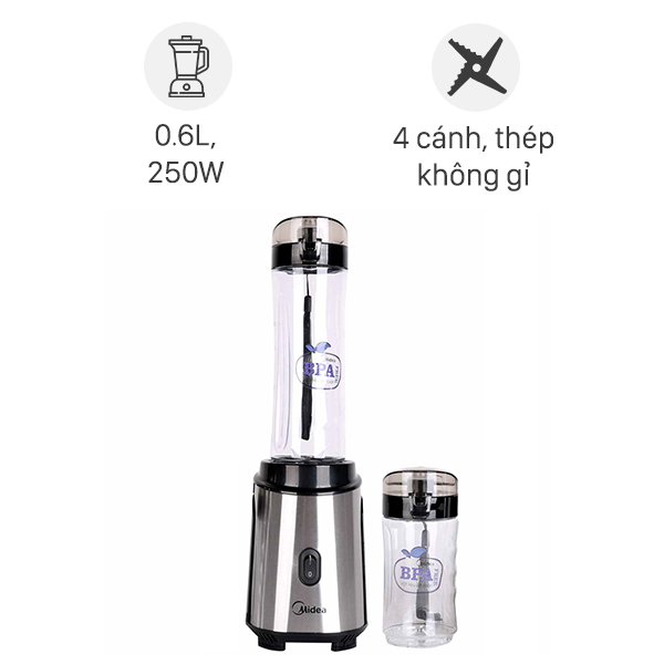 Máy xay sinh tố cầm tay Midea MJ-BP25 mới 100%