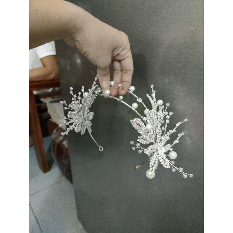 Bờm cài tóc cô dâu giá xưởng