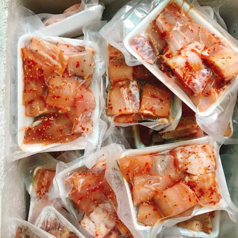 khây cá dứa ướp tỏi ớt 500gr