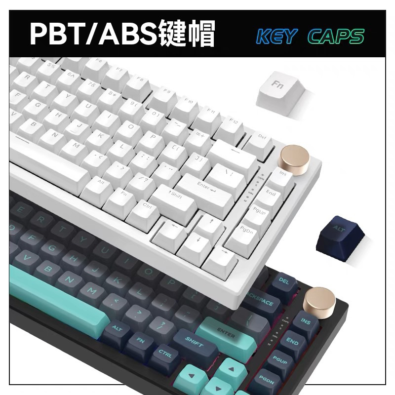 Bàn phím cơ không dây VGN N75 - 3 MODE/1 MODE Full Phím  ~ Layout 75%