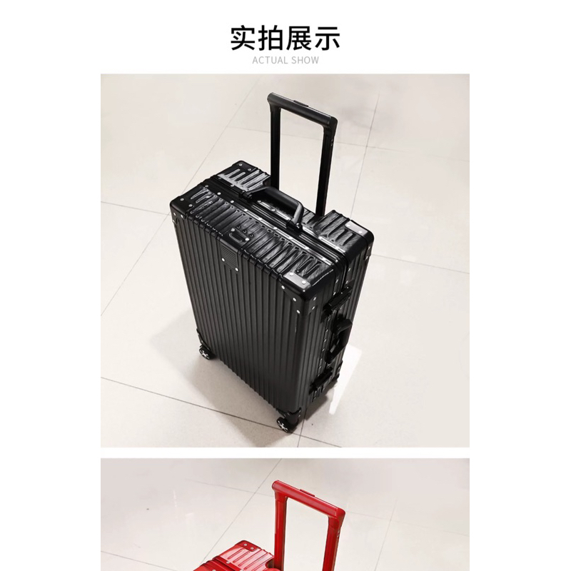 Vali khung nhôm khóa sập hàng nội địa Trung Quốc 🇨🇳 . có Size 20-24-28.