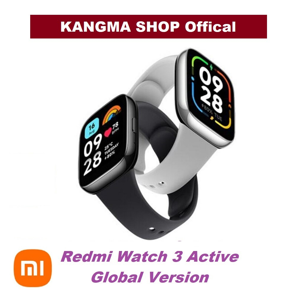 Đồng hồ thông minh Xiaomi Redmi Watch 3 Active, Redmi Watch 3 - Bản quốc tế