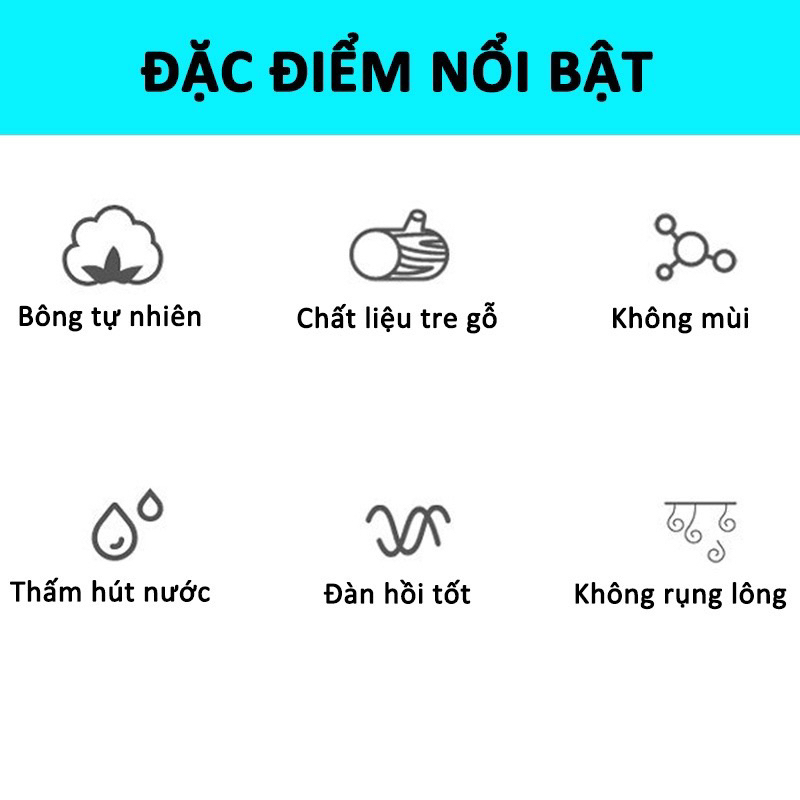 Tăm bông ngoáy tai đa năng kháng khuẩn mềm mại 500 que thân gỗ thân thiện với môi trường