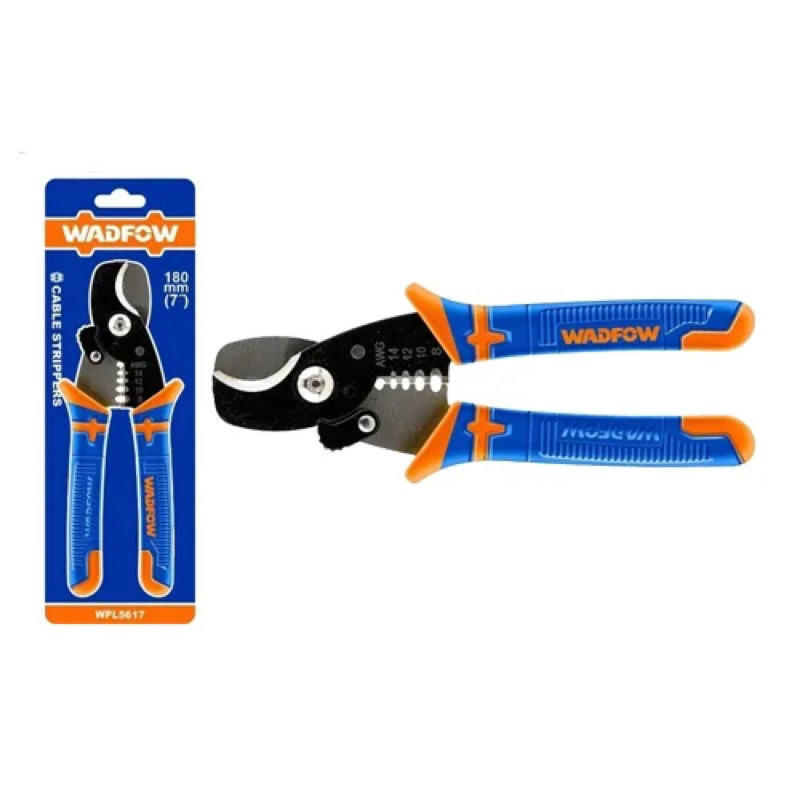 Kìm cắt và tuốt dây điện WADFOW WPL5617