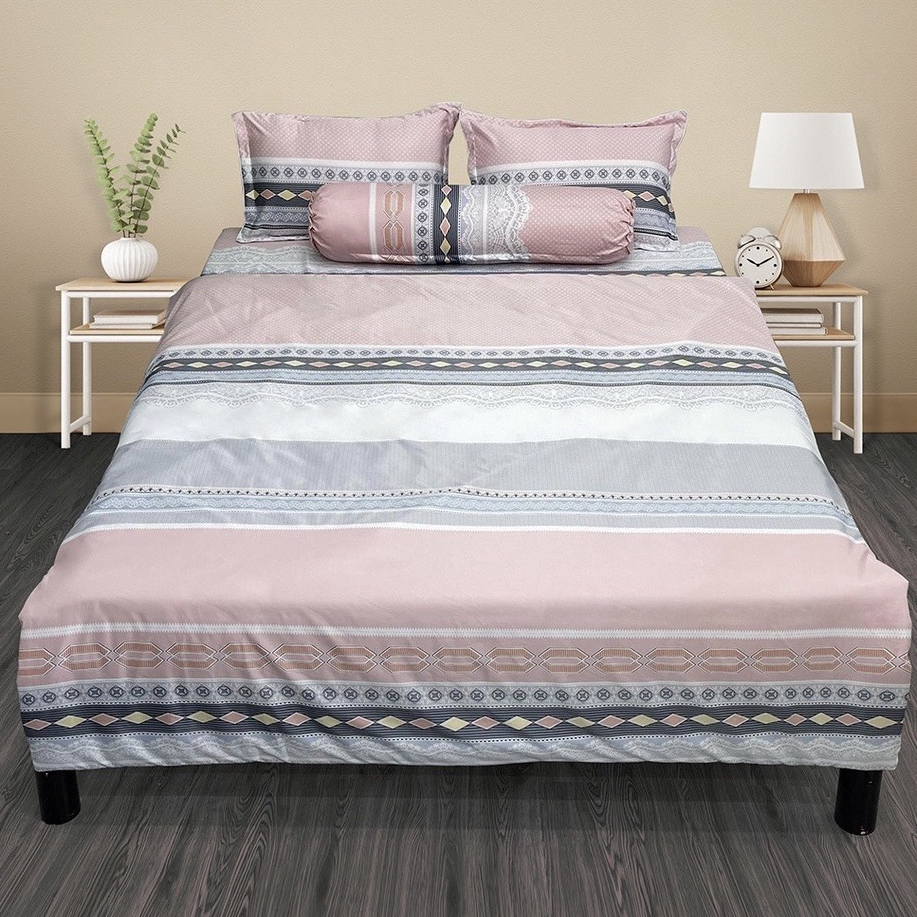 Bộ Ga Giường SET 4 MÓN Tencel Cao Cấp - Đa Dạng Họa Tiết, Mát Mịn