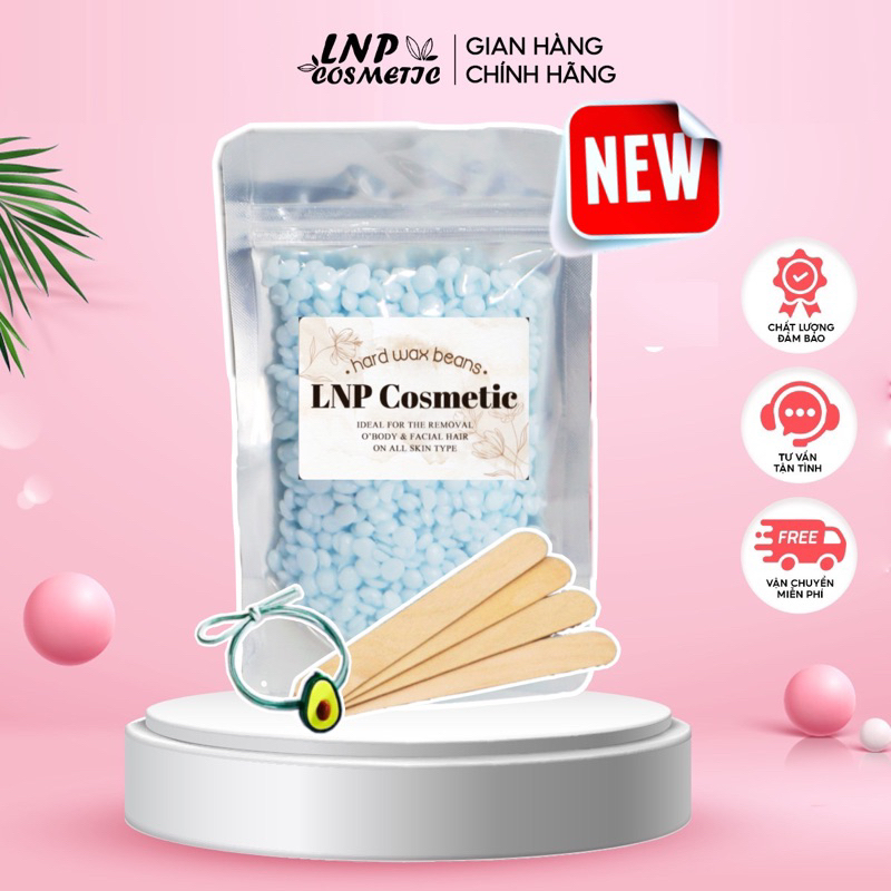 Sáp wax lông nóng xanh pastel màu mới nhập khẩu loại 1 hard wax beans giúp triệt lông nách, râu , tay chân , bikini