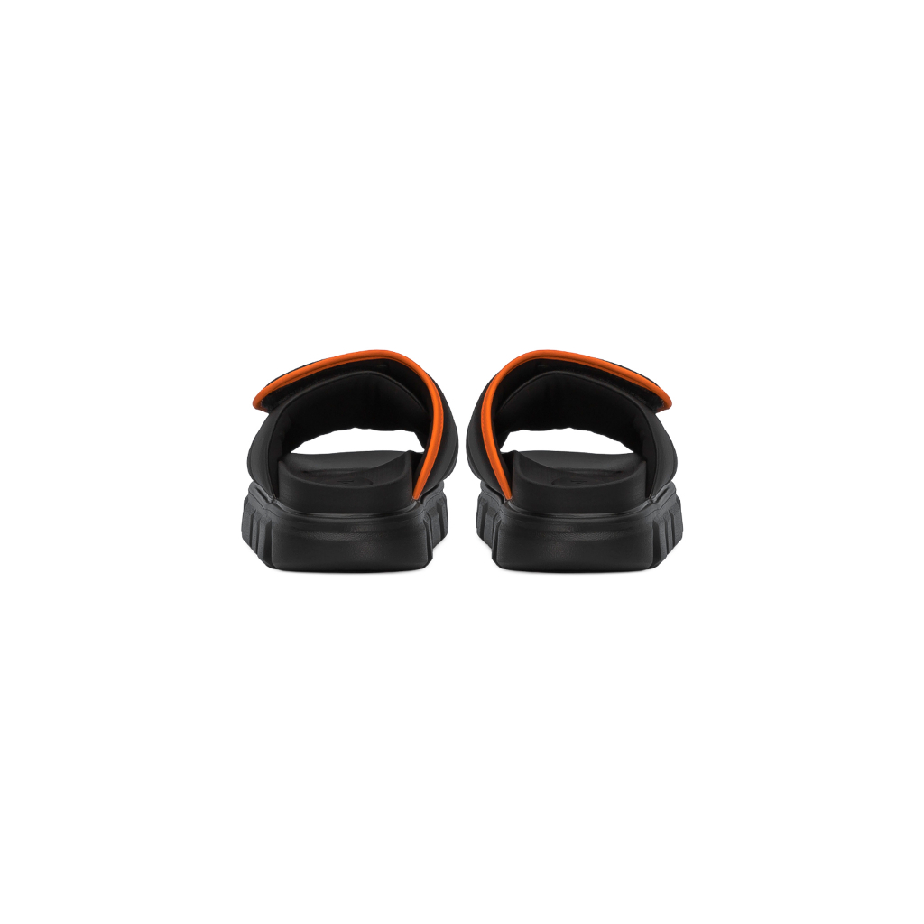 Dép Nam Nữ THE LARVA WOLF SLIDE SANDAL - BLACK & ORANGE