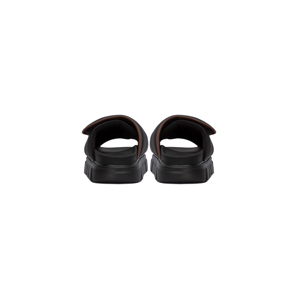 Dép Nam Nữ THE LARVA WOLF SLIDE SANDAL - BLACK & BROWN