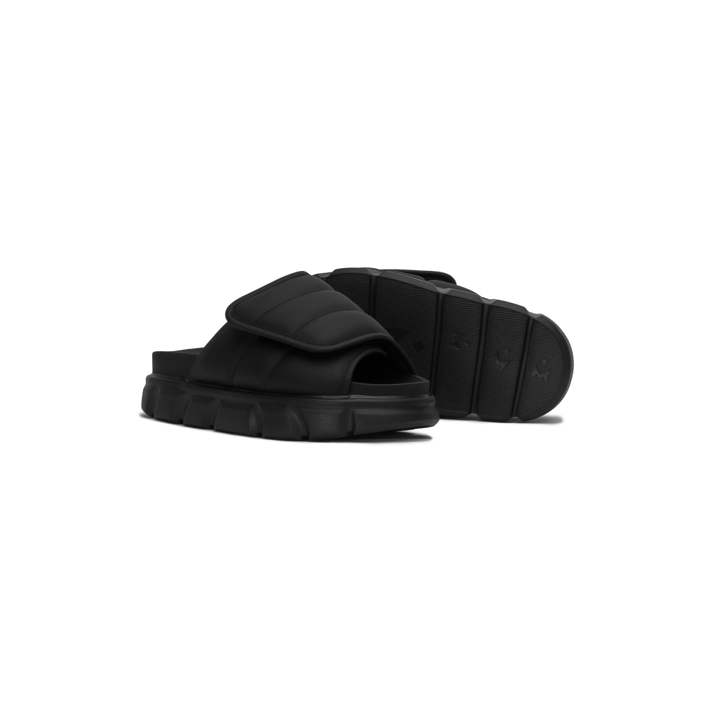 Dép Nam Nữ THE LARVA WOLF SLIDE SANDAL - FULL BLACK