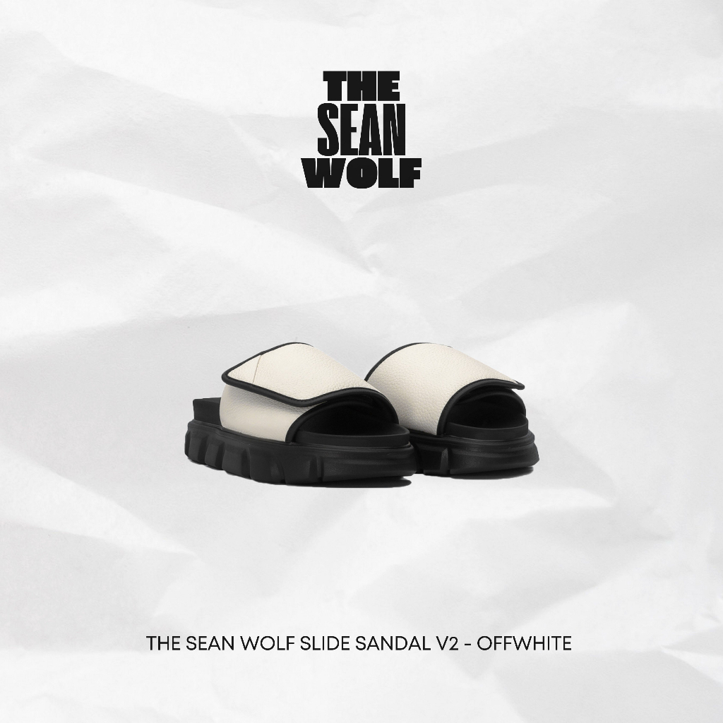 Dép Nam Nữ THE SEAN WOLF SLIDE SANDAL V2 - CREAM WHITE