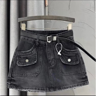  CHÂN VÁY JEANS TÚI HỘP M07 KÈM ẢNH THẬT CẠP CAO HOTTREND 