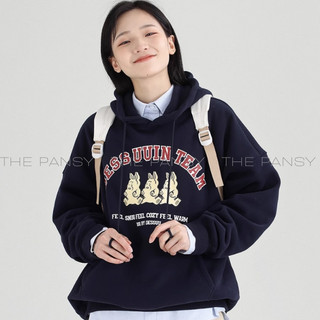 Áo hoodie logo 3 chú thỏ trước ngực mã 064