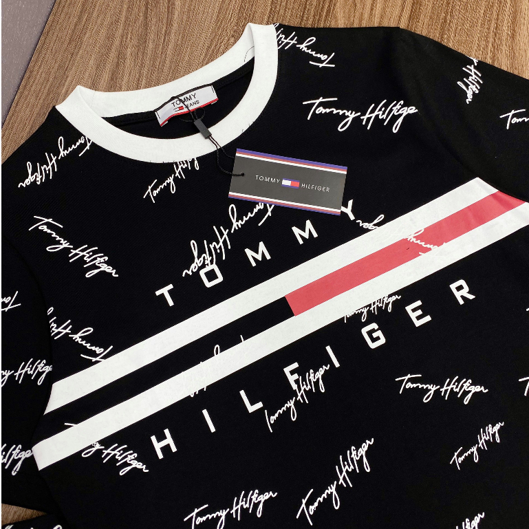 Áo thun T-shirt .T.O.M.Y. Bản cao cấp Neww 2023 Họa tiết Full trước sau