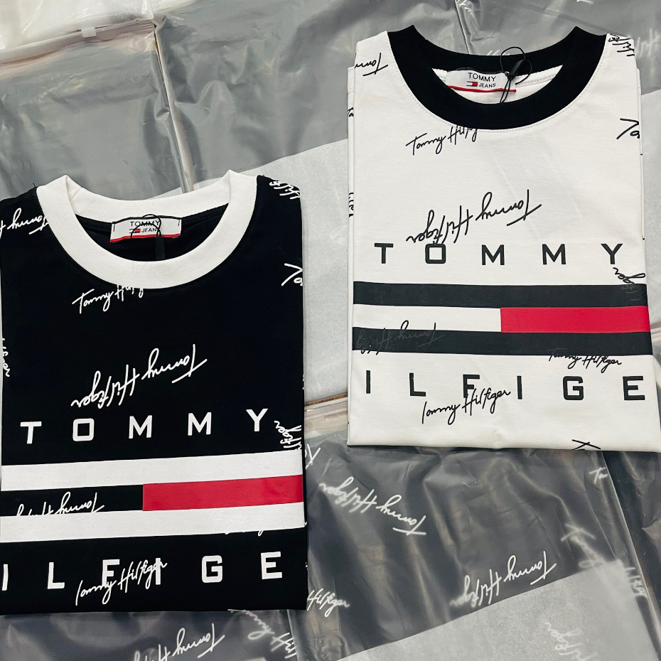 Áo thun T-shirt .T.O.M.Y. Bản cao cấp Neww 2023 Họa tiết Full trước sau
