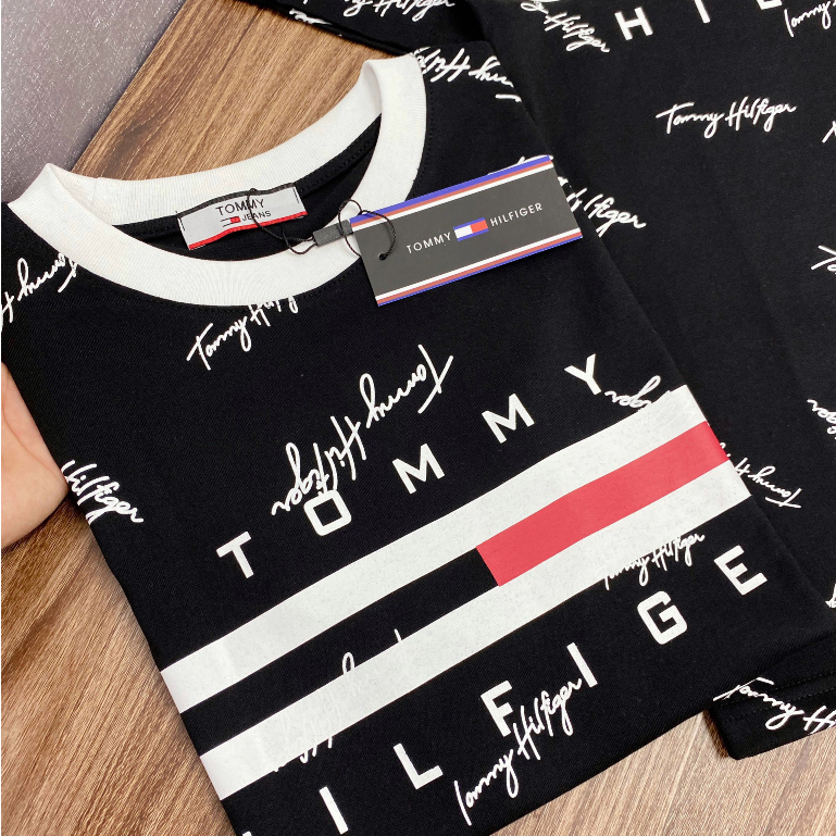 Áo thun T-shirt .T.O.M.Y. Bản cao cấp Neww 2023 Họa tiết Full trước sau