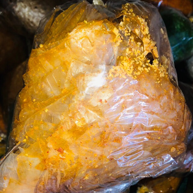 Bánh tráng muối tỏi sike siêu cay bùng chá