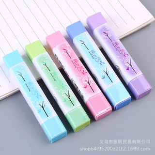 Gôm Tẩy Hoa Thanh Dài 8cm,Tẩy Bút Chì Cho Bé-Đa Dạng Màu Sắc Giá Rẻ