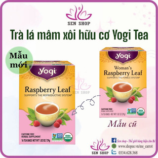 Trà lá mâm xôi hữu cơ Yogi - 29gr