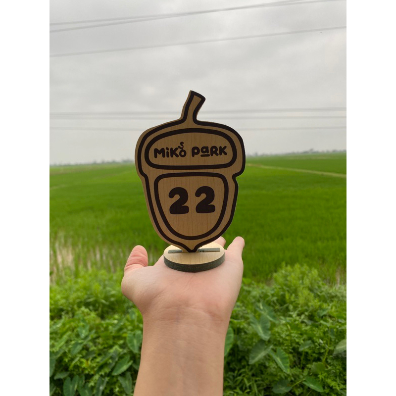 Thẻ Gỗ Số bàn, Số Bàn Cafe, Nhà Hàng Thiết Kế Theo Yêu Cầu
