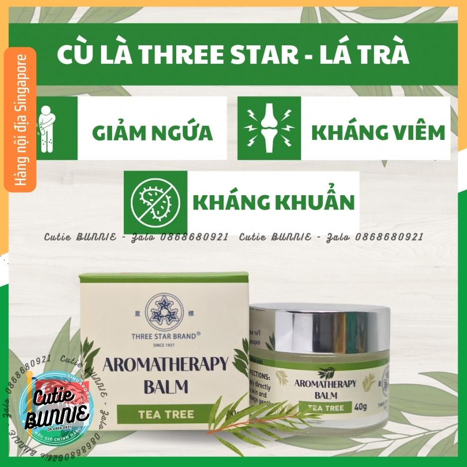 Cao xoa bóp mát xa giảm đau hiệu Three Star - hàng nội địa Singapore