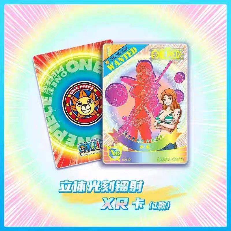 Hộp thẻ nhân phẩm One Piece Luffy xanh fullbox hàng có sẵn