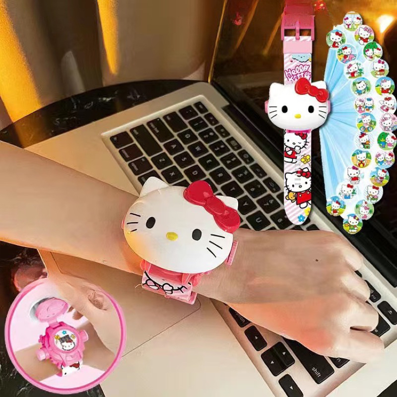 Đồng hồ trẻ em chiếu sáng 24 hình chú chó cứu hộ, đồng hồ thông minh trẻ em