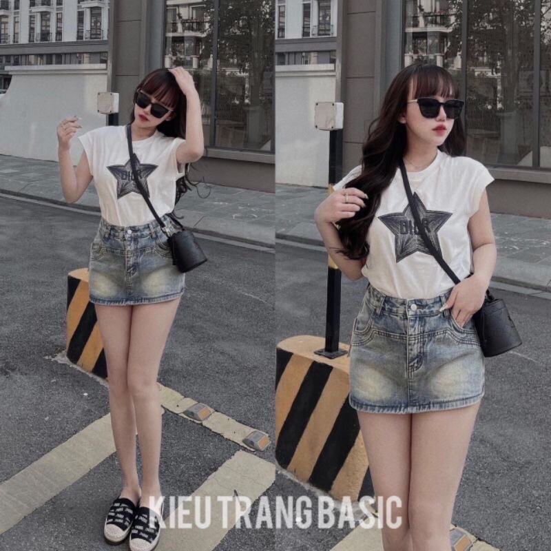 Quần Giả Váy Jeans Hót Trend #183