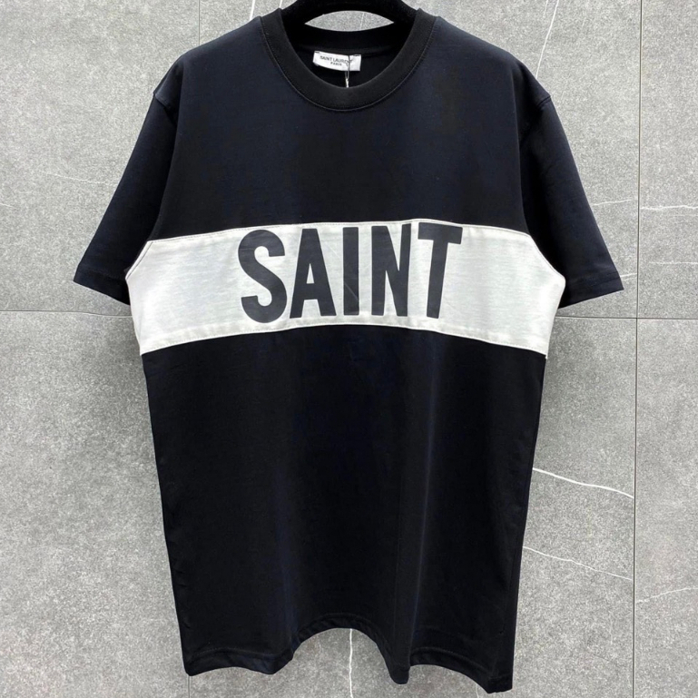 Áo Phông Nam Nữ Saint Hình In Nhiệt - Áo Phông Đôi Nam Nữ Cực Hot Chất Vải loại 1 dày dặn thấm hút mồ hôi - hàng có sẵn