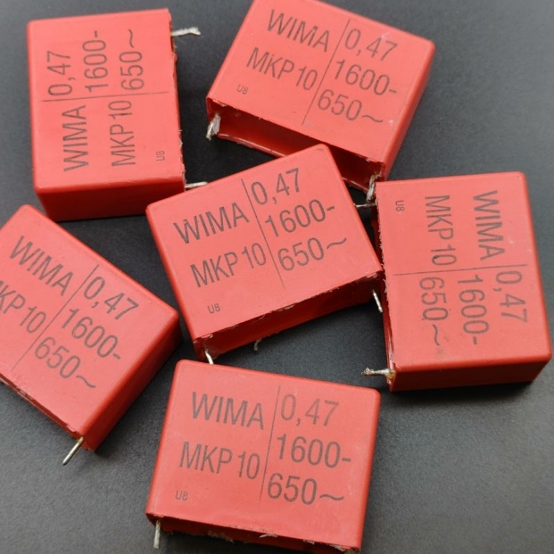 Tụ Wima 0.47uF, 474 650V ~ 1600V MKP10 tháo máy